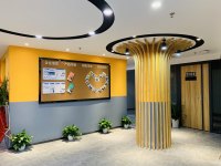 宝安后亭地铁口全包办公室直租 精装配家私可注册公司
