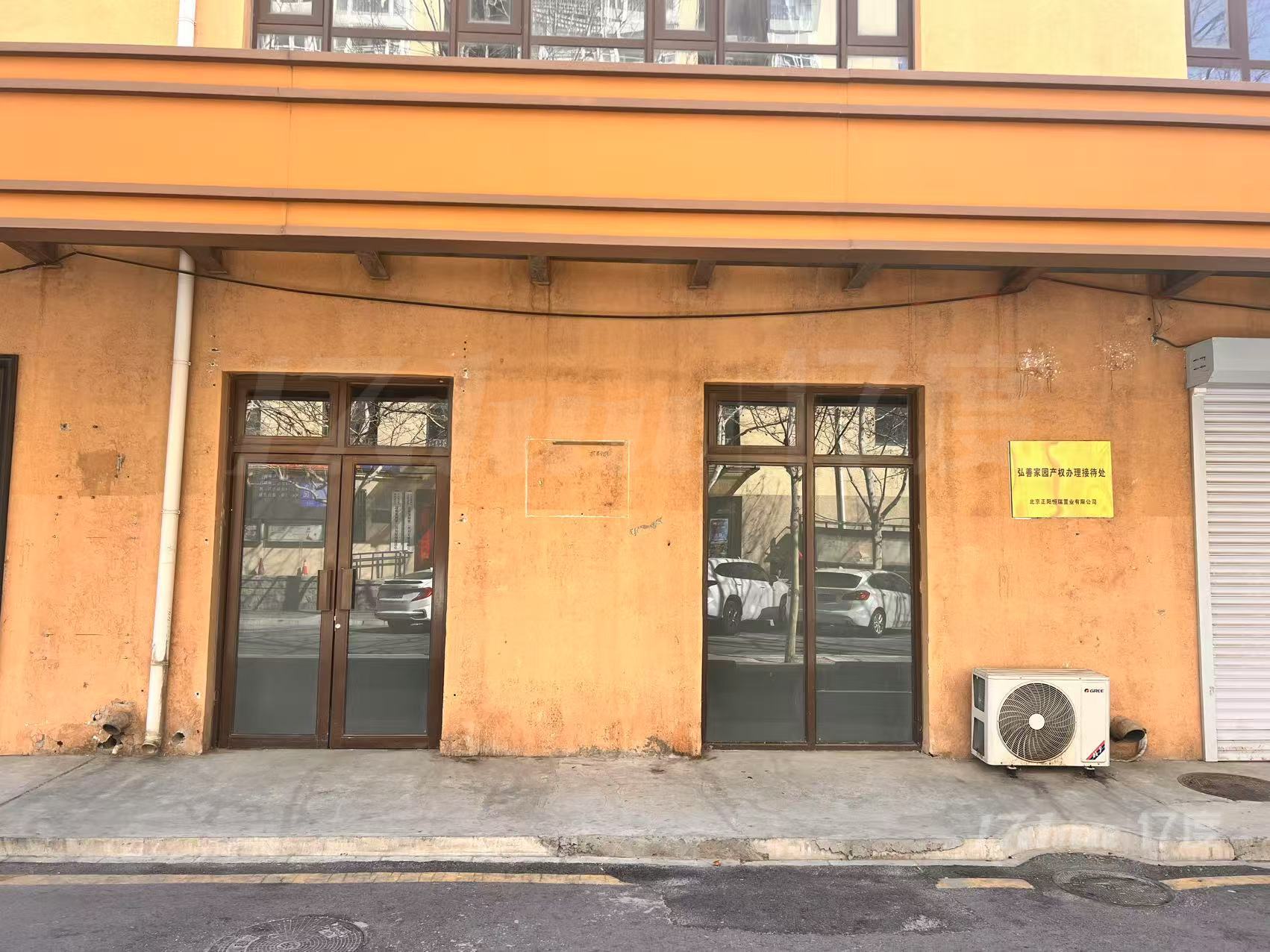 弘善家园社区底商162平米临街国企直租