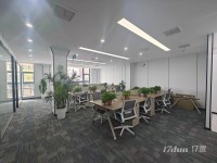 花园桥近地铁 豪华装修 大气老板间 超大工位
